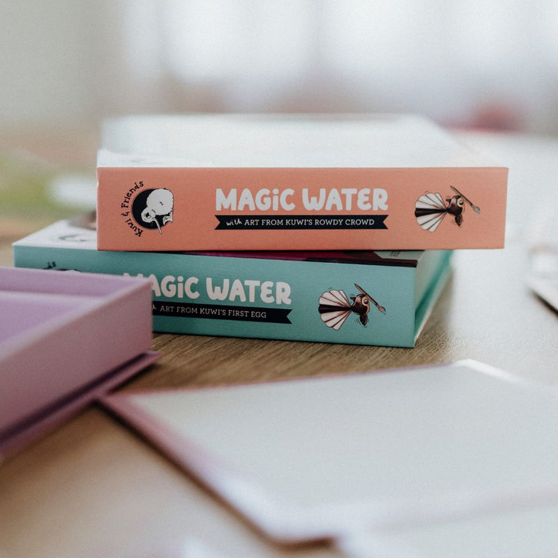 Kuwi & Friends - Magic Water Cards - Kuwi's First Egg