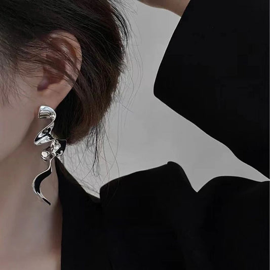 Earrings - Ribbon