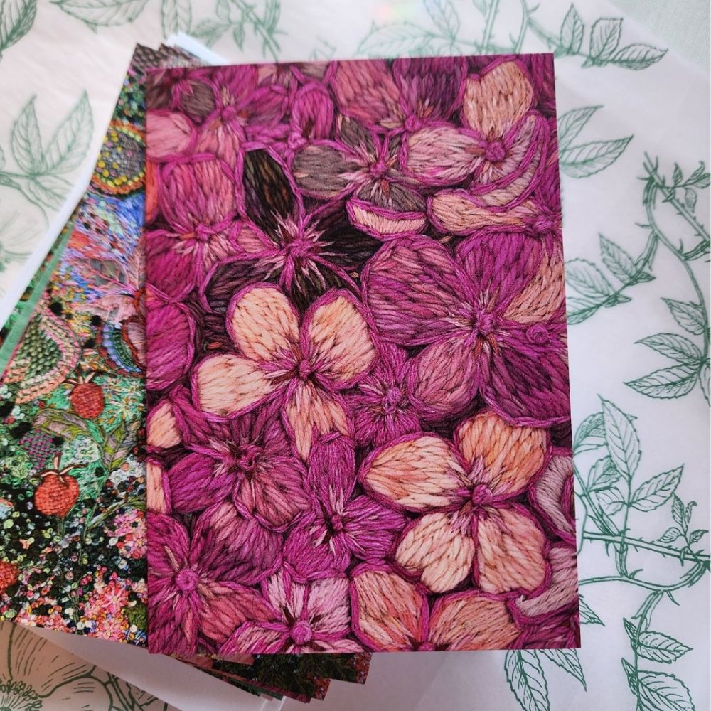 Card - Garden Wanderings - Hydrangea