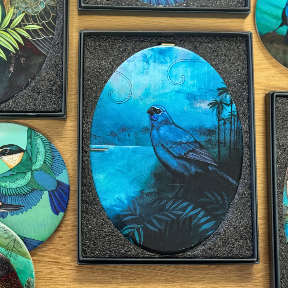 Art Tile - Kokako