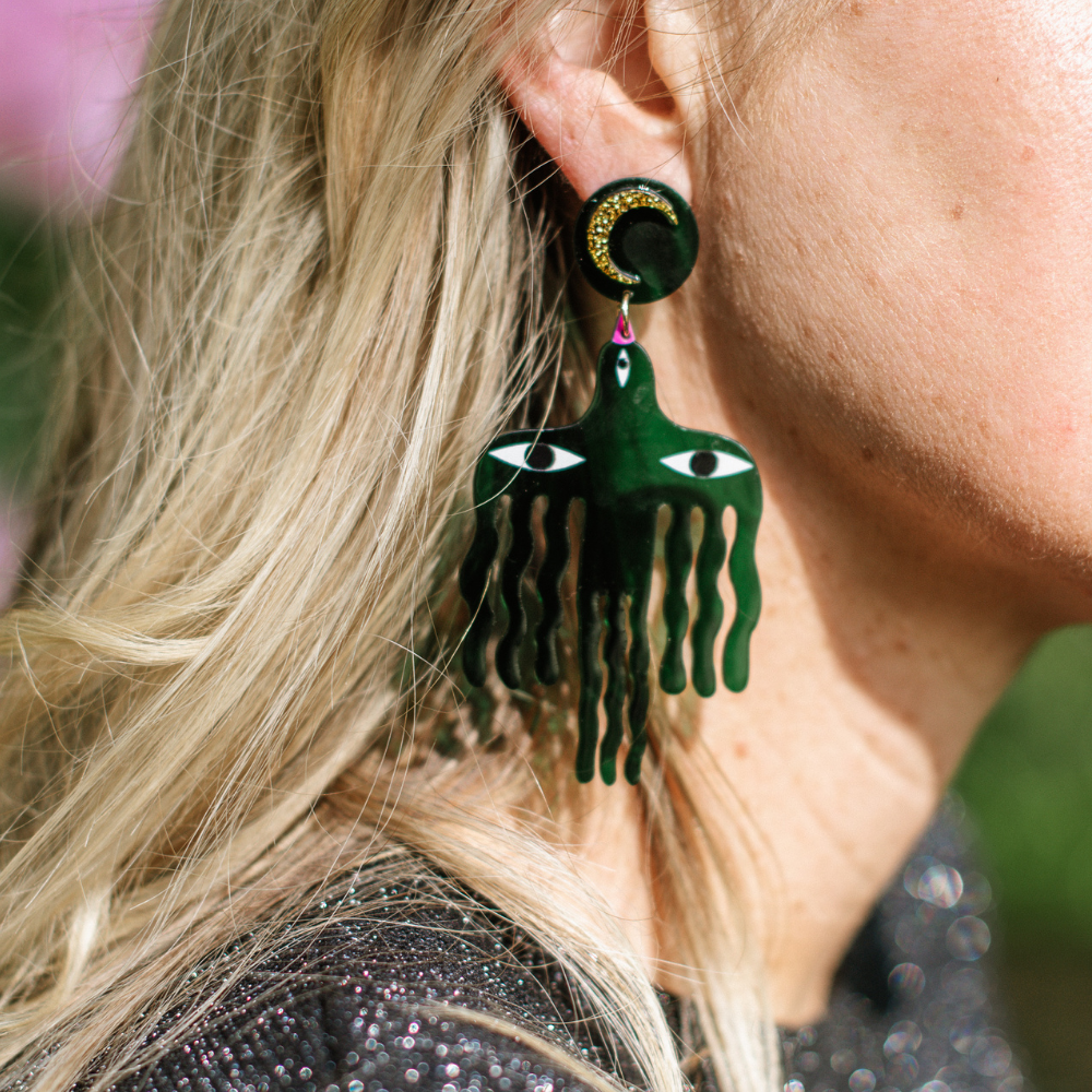 Earrings - Big Birds