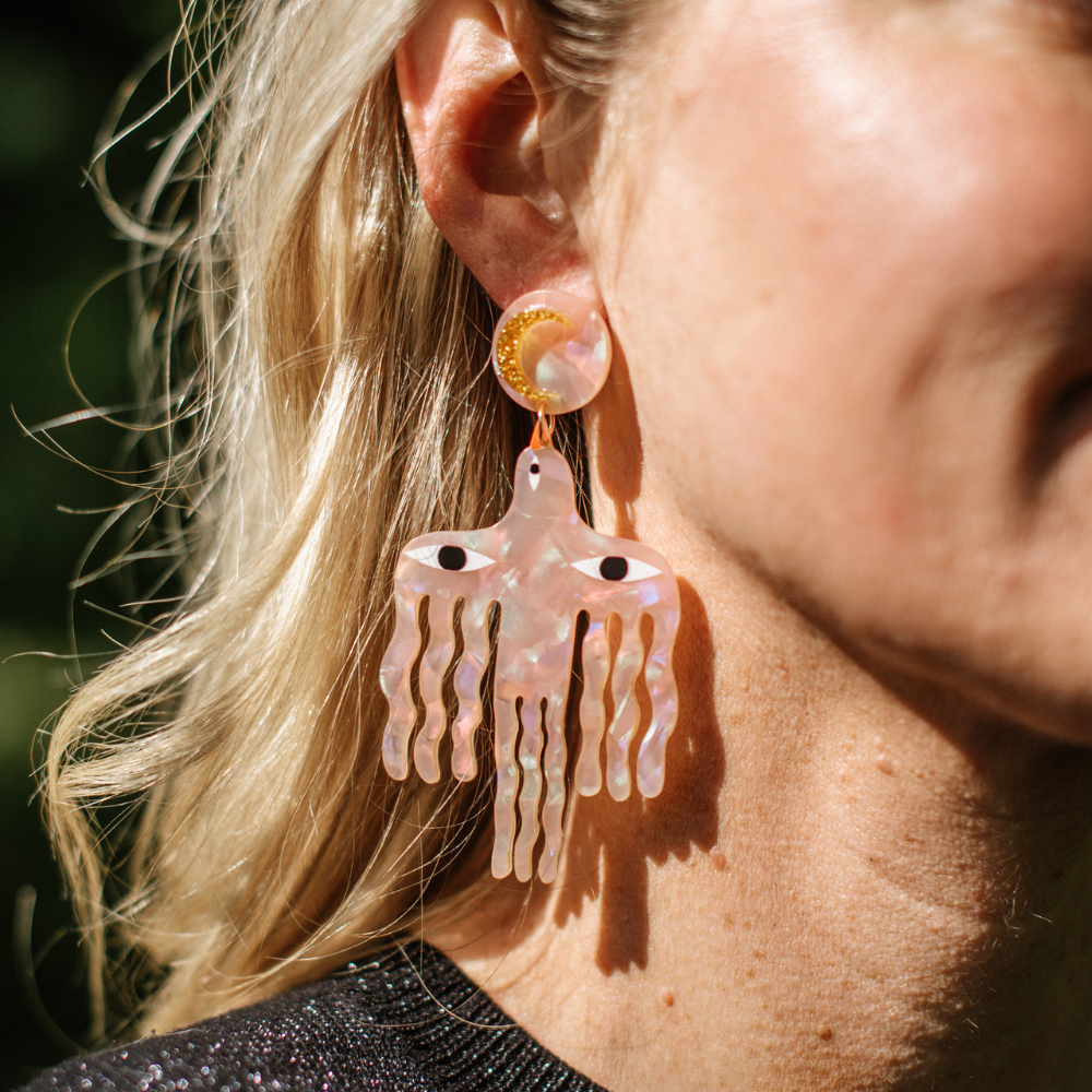 Earrings - Big Birds