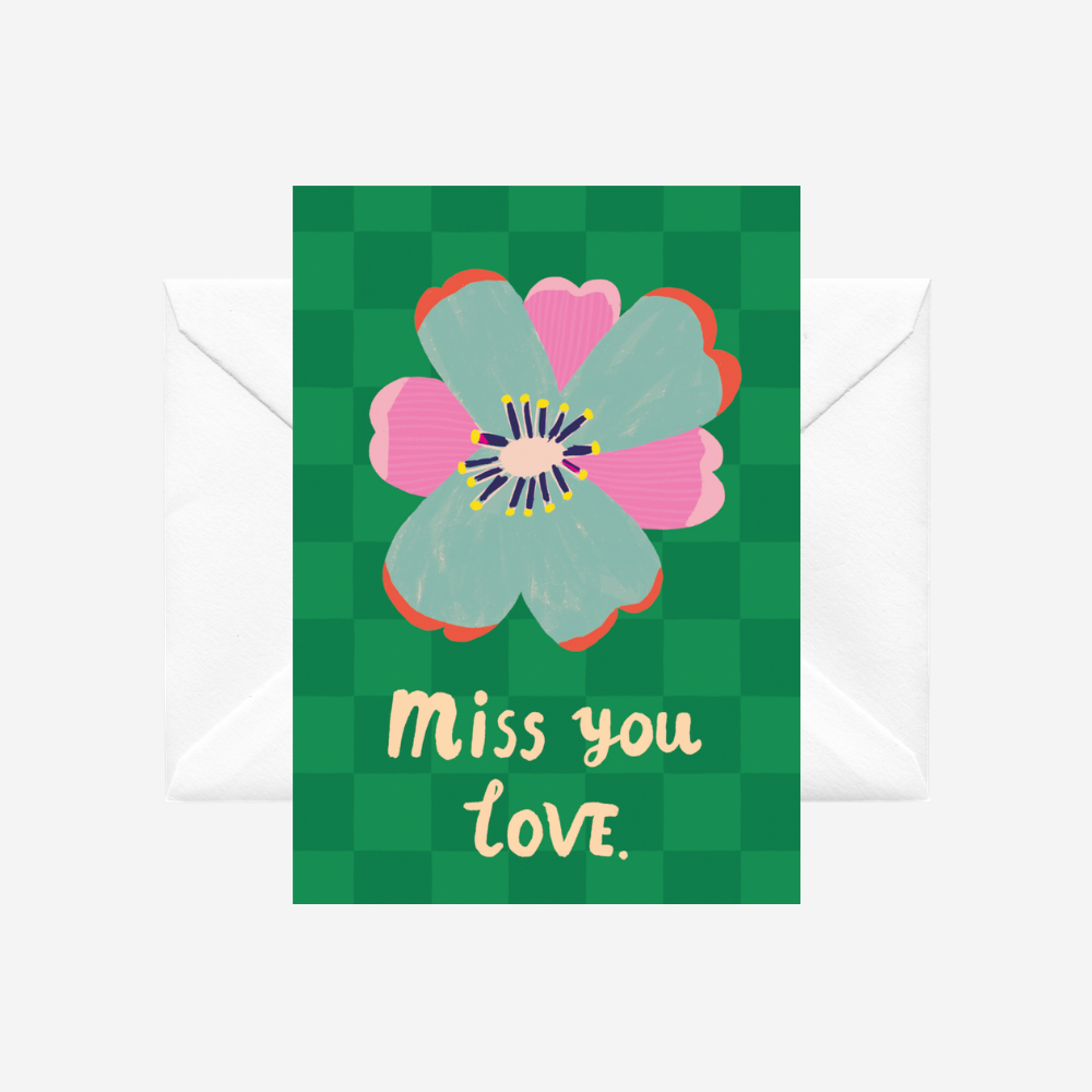 Card - Miss You Love