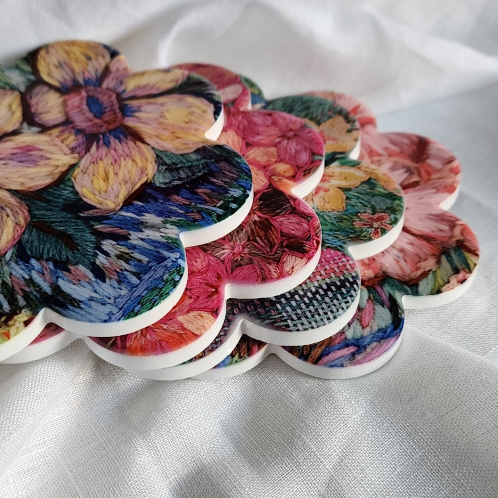 Coaster Set Of 4 - Meadow