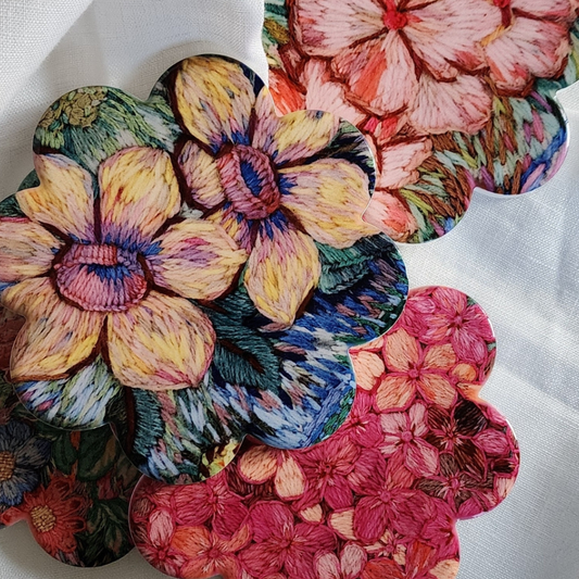 Coaster Set Of 4 - Meadow