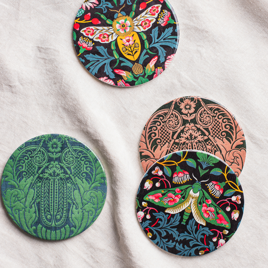 Coaster - Damask - Huhu Pink