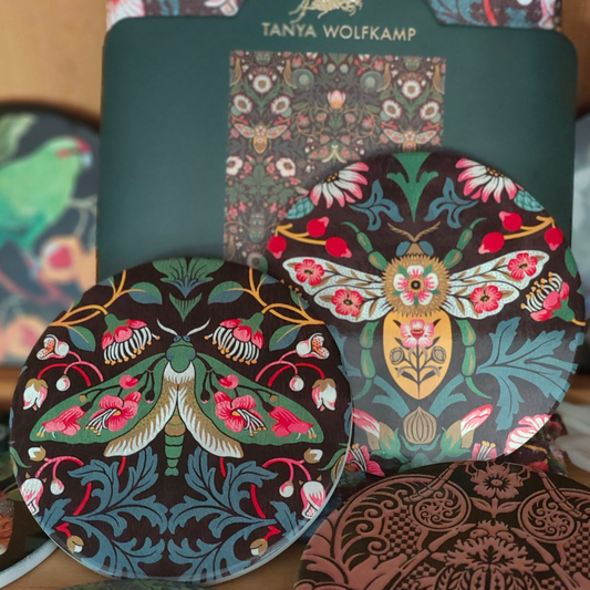 Coaster - Damask - Moth