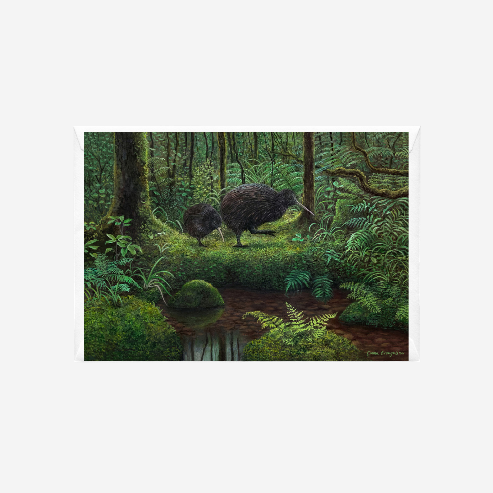 Card - Kiwi in Coromandel