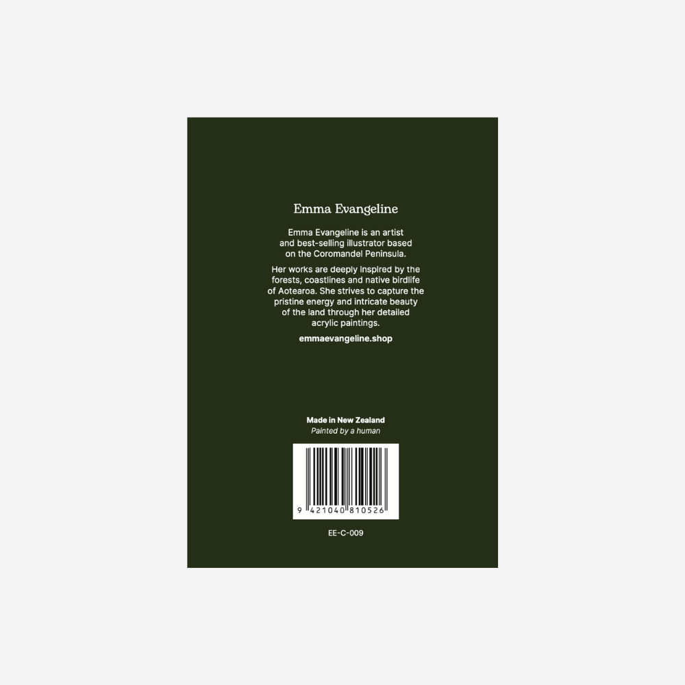 Card - Piwakawaka on Stump