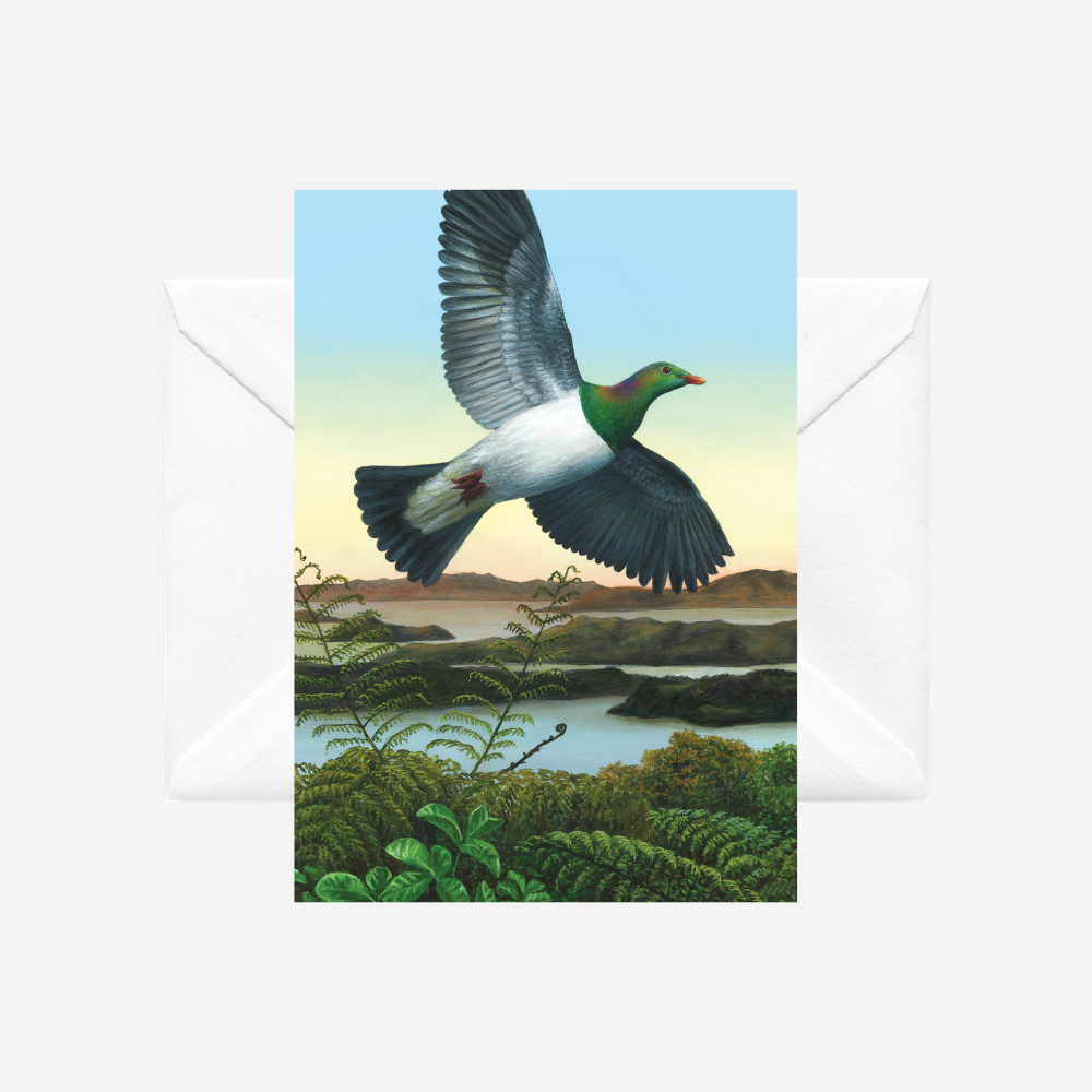 Card - Soaring over Manaia