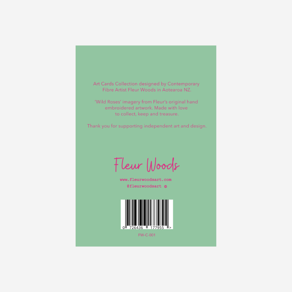 Card - Wild Roses