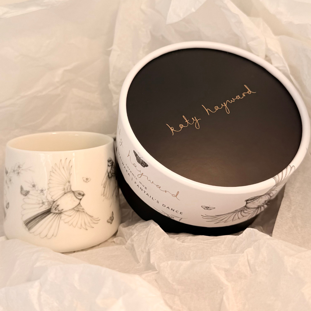 Cup - Fly With Me - Piwaiwaka/Fantail