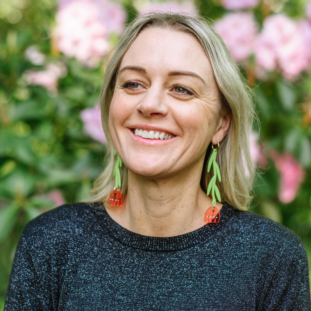 Earrings - Flower Drops