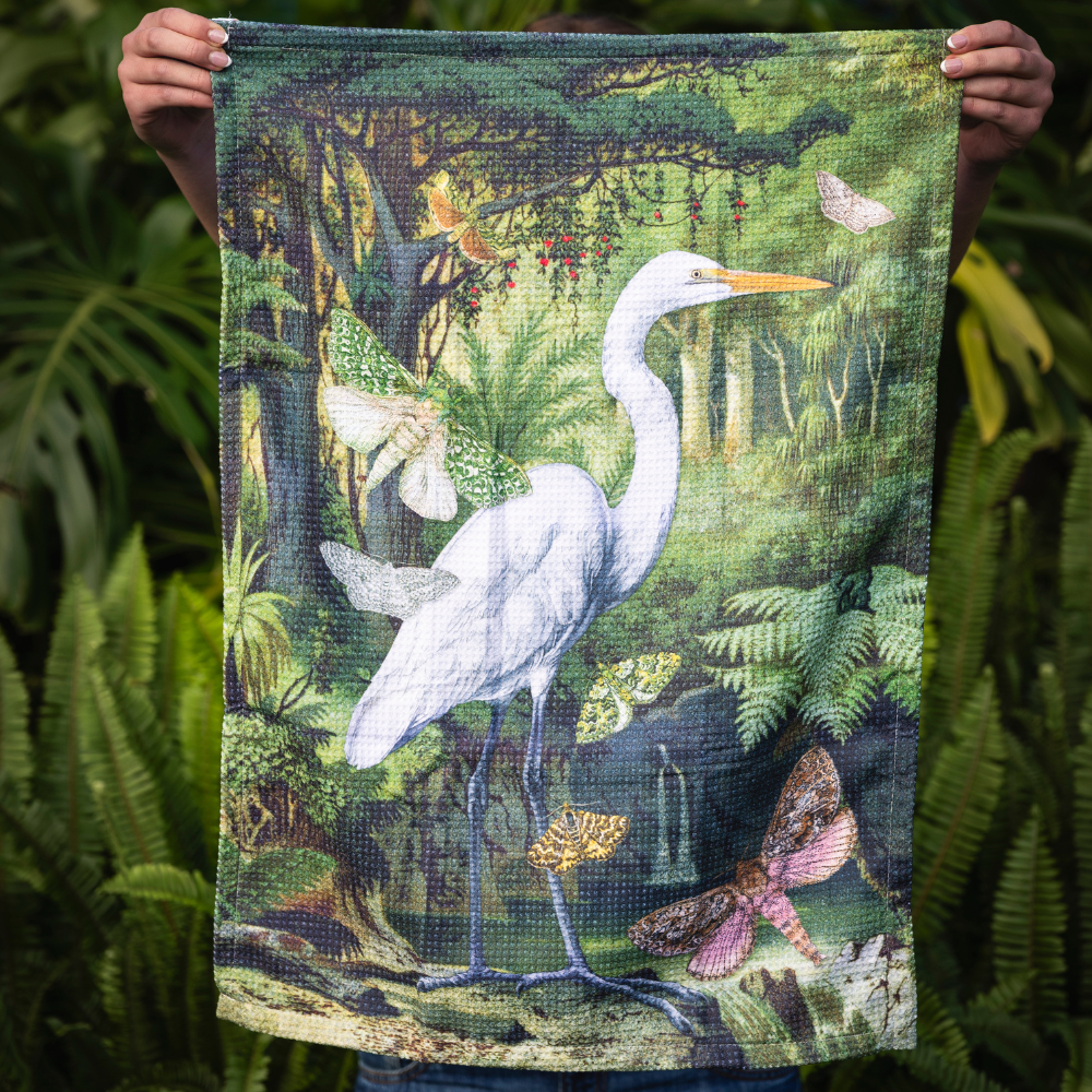 Tea Towel - Heron