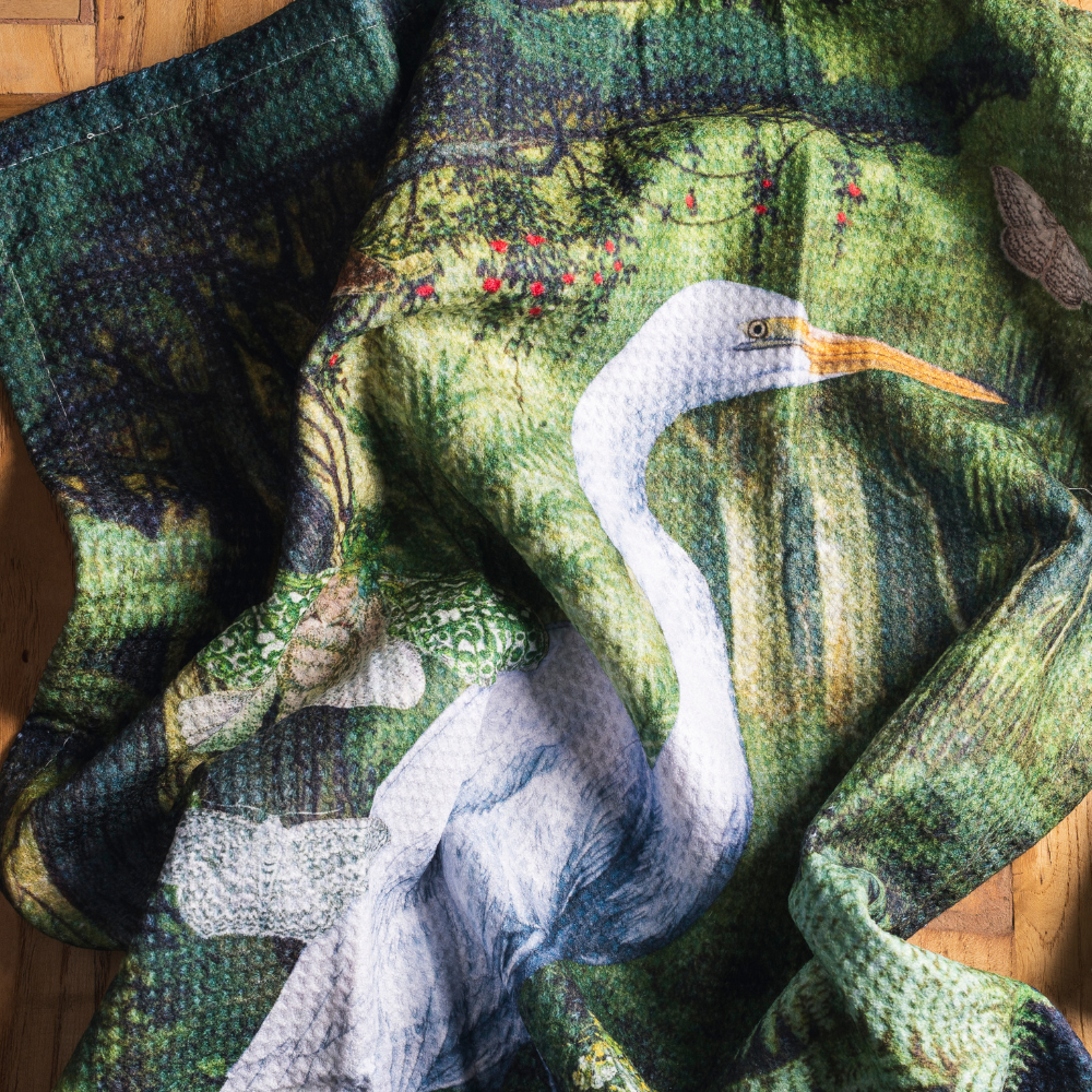 Tea Towel - Heron