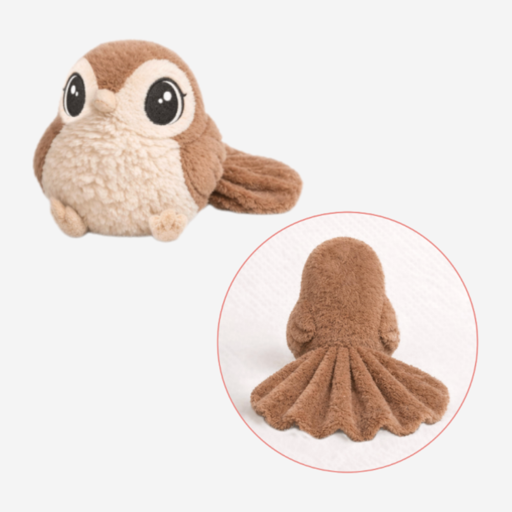Fluffy Fantail Plush