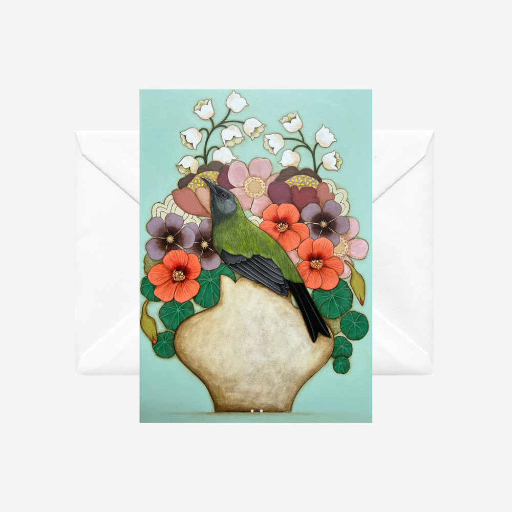 Card - Korimako Bouquet