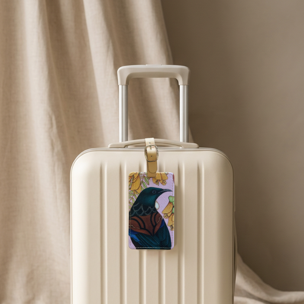 Luggage Tag - Pink Tui