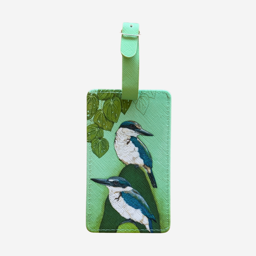 Luggage Tag - Kingfisher