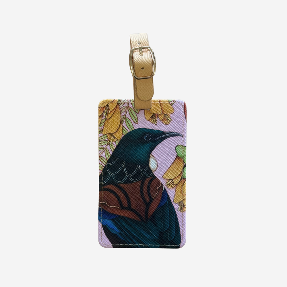 Luggage Tag - Pink Tui