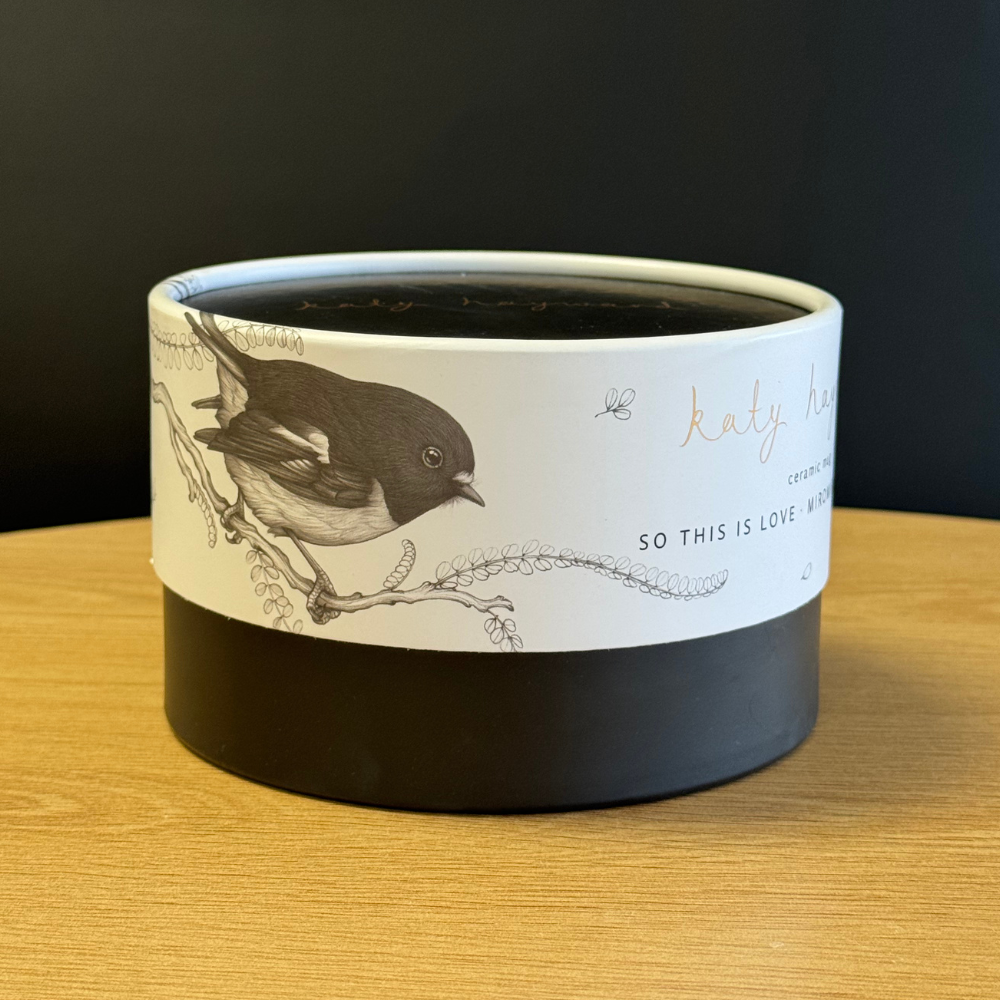 Cup - So This is Love -  Miromiro/Tomtit & Kowhai