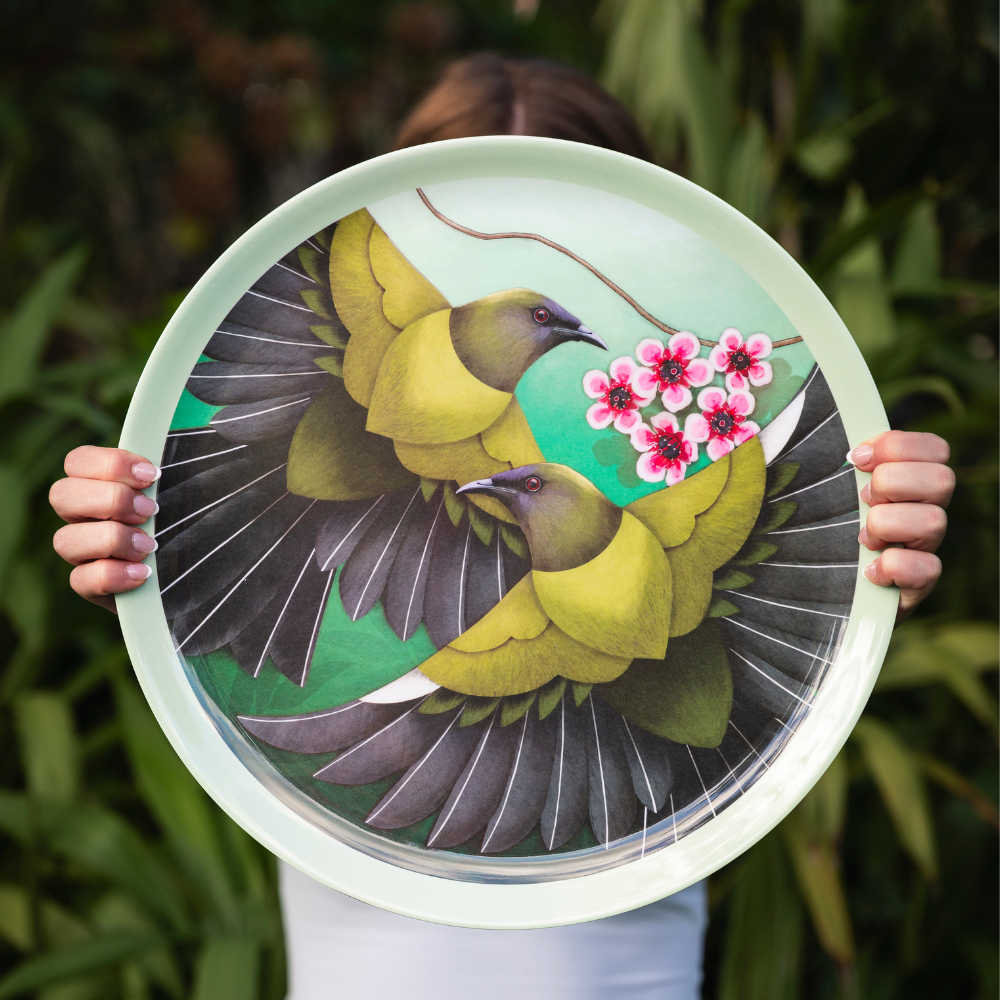 Melamine Tray - Korimako and the Manuka Necklace