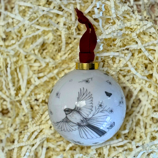 Christmas Decoration - Come Fly With Me - Piwaiwaka/Fantail