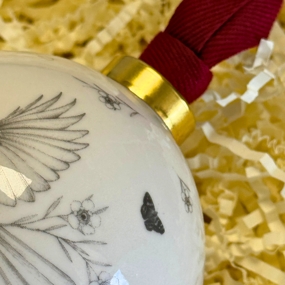 Christmas Decoration - Come Fly With Me - Piwaiwaka/Fantail