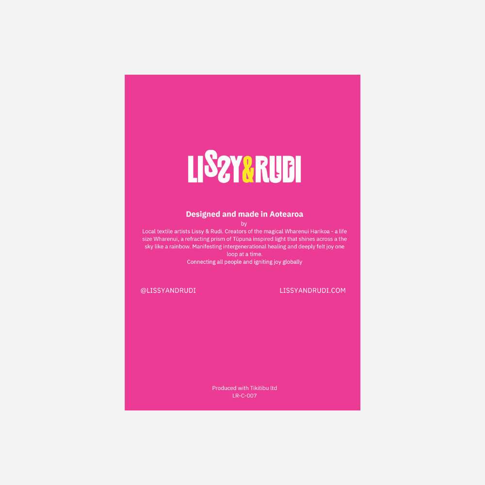 Card - Pink Red Wheku