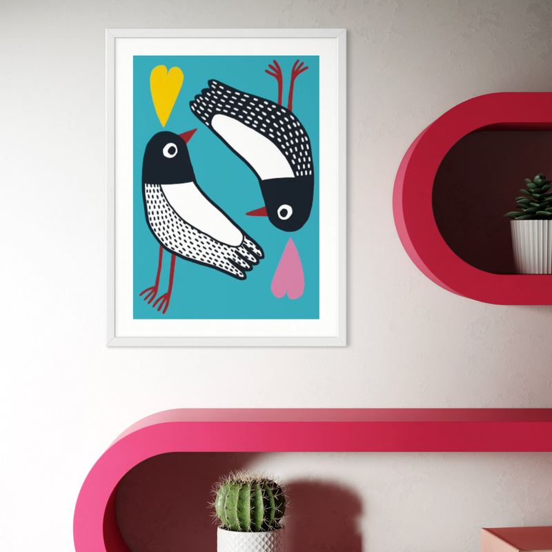 Print - The Lovebirds