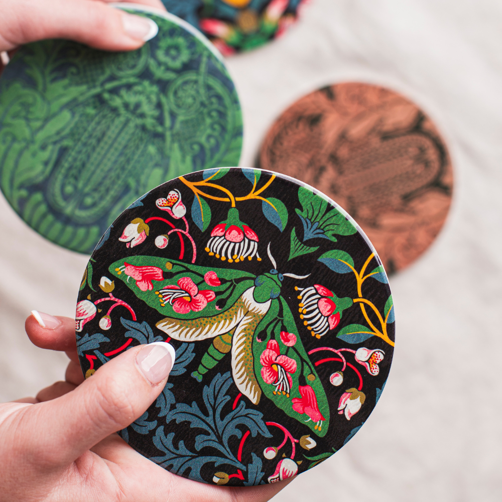 Coaster - Damask - Moth