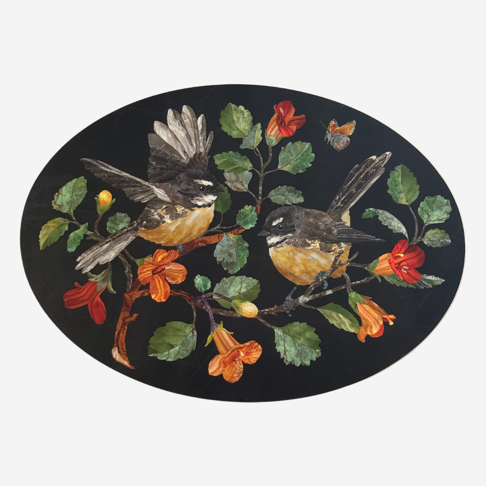 Oval Placemat - Set Of 4 -  NZ Birds