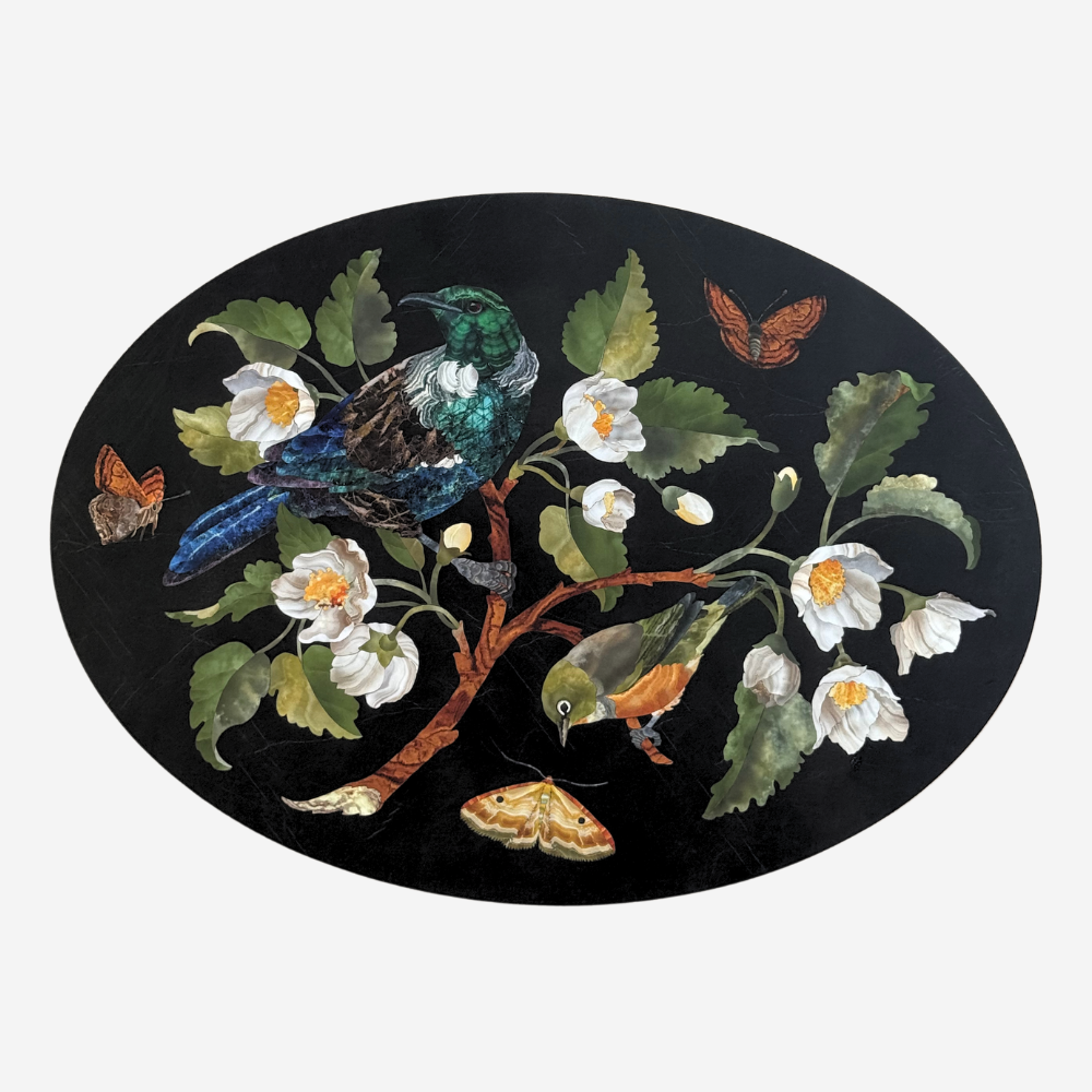 Oval Placemat - Set Of 4 -  NZ Birds