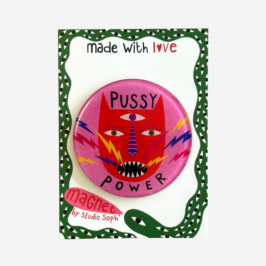 Fridge Magnet - Pussy Power