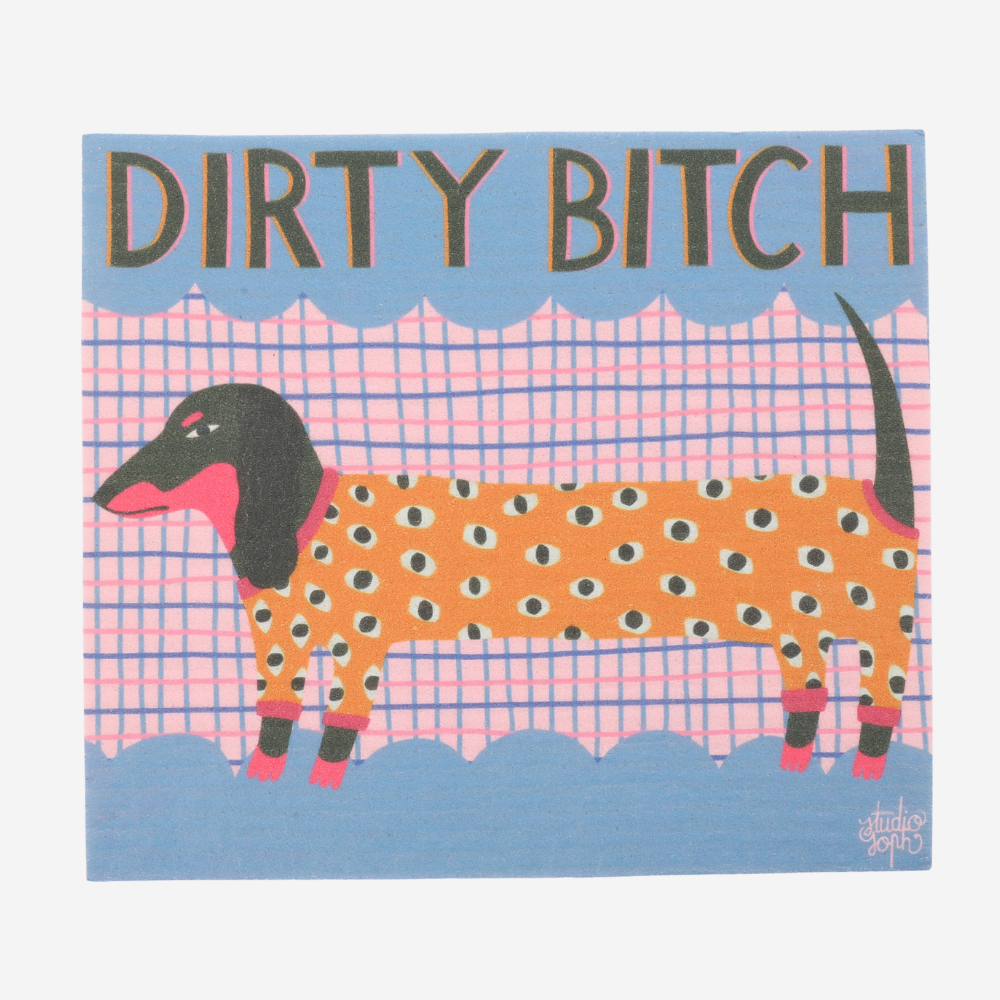 Dish Cloth - Dirty Bitch