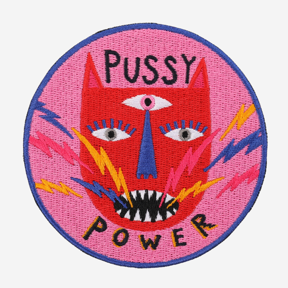 Embroidery Patch - Pussy Power