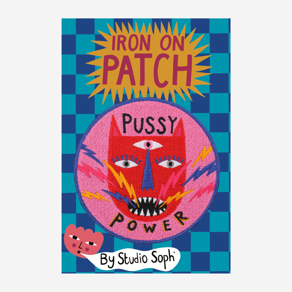 Embroidery Patch - Pussy Power