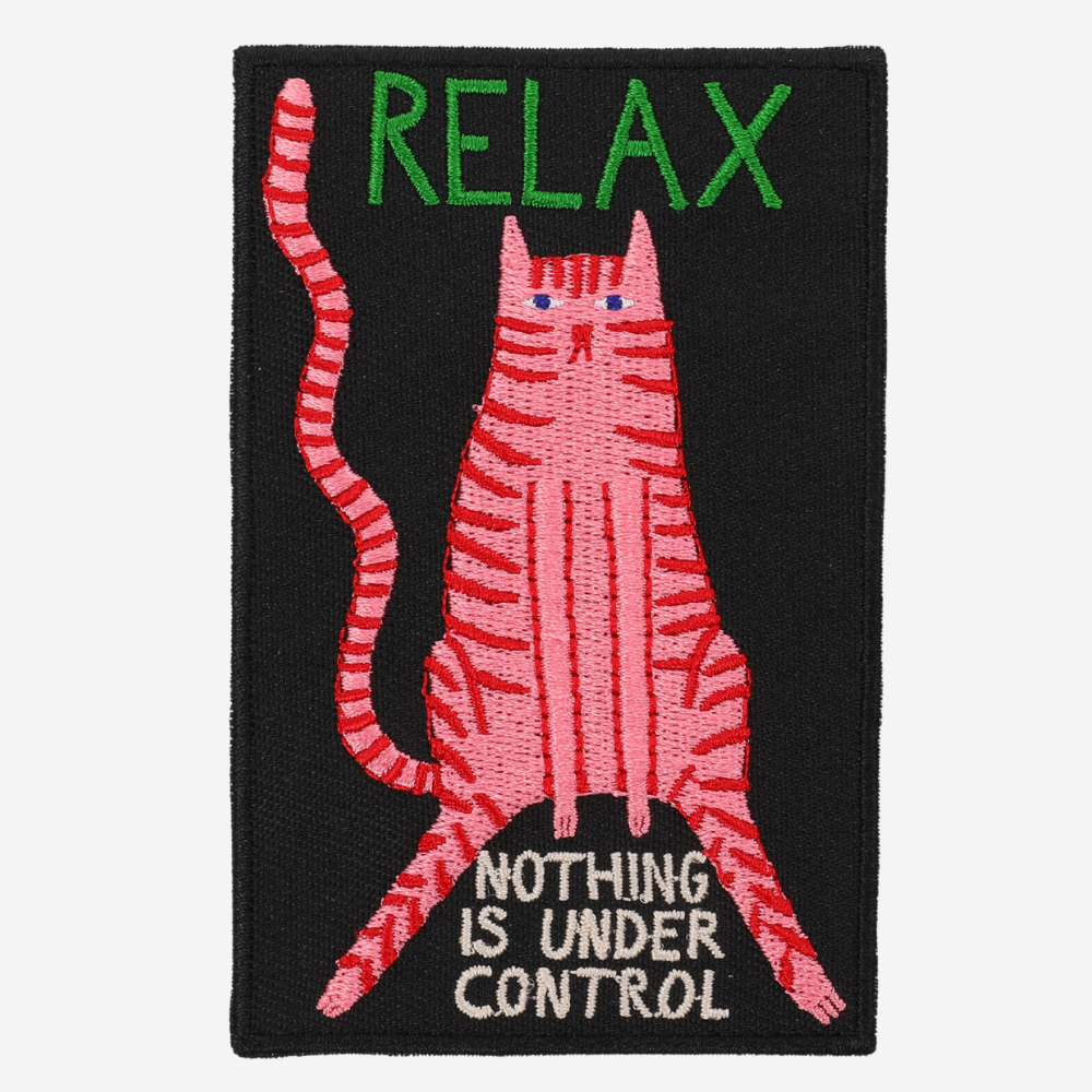 Embroidery Patch - Relax