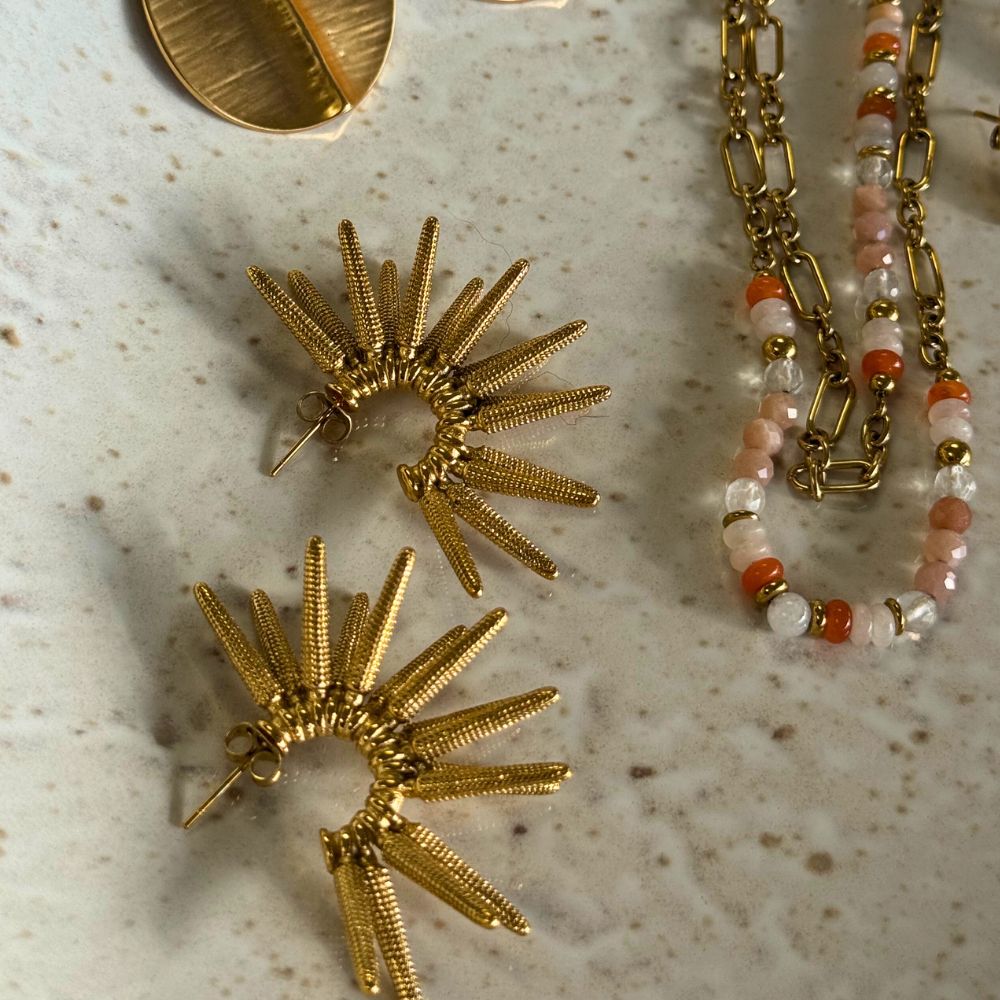 Earrings - Spine