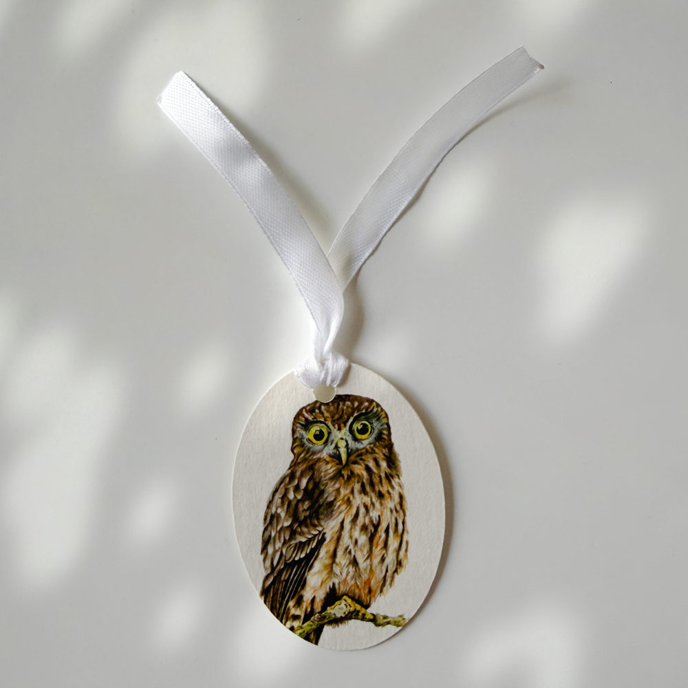Gift Tag - Ruru