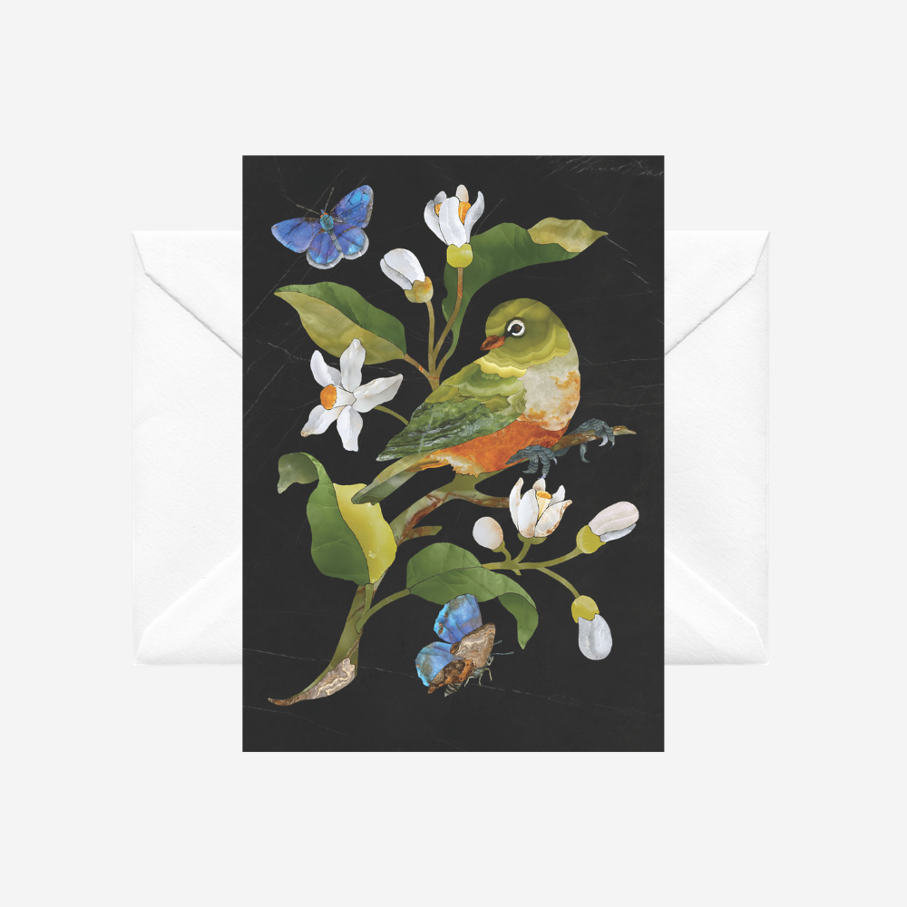 Card - Pietra Dura Waxeyes