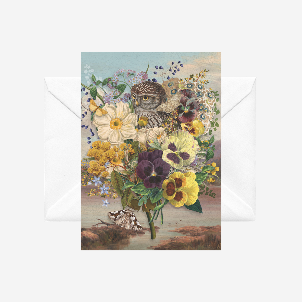 Card - Vintage Ruru
