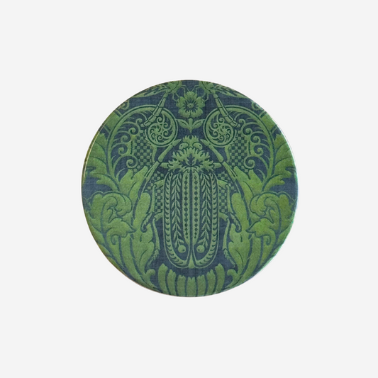 Coaster - Damask - Huhu Green
