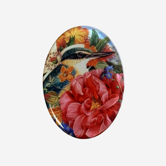 Fridge Magnet - Vintage - Kingfisher