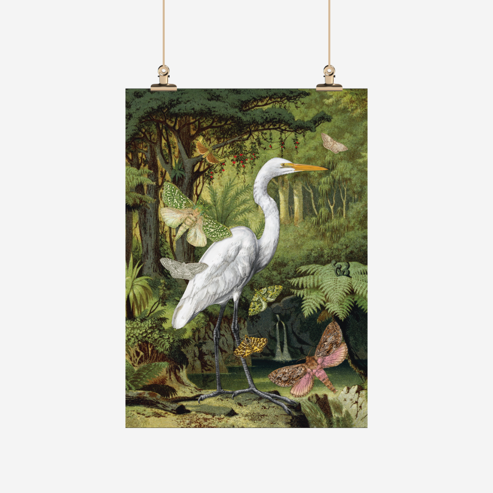 Tea Towel - Heron