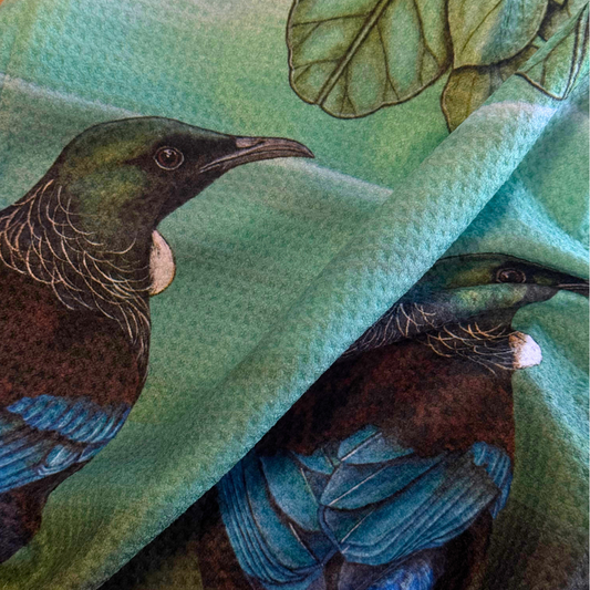 Tea Towel -  Tui & the Kawakawa Necklace