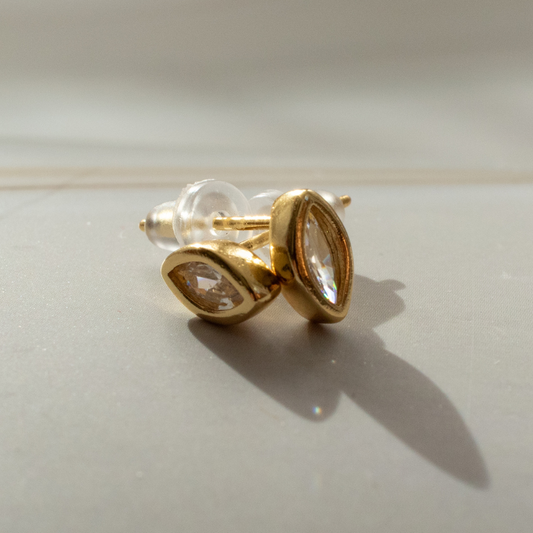 Earrings - Marquise Studs