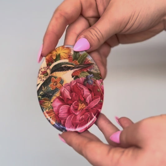 Fridge Magnet - Vintage - Kingfisher