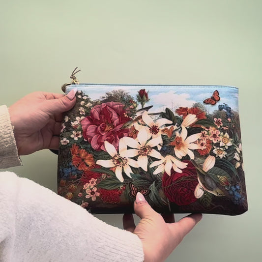 Bag - Large - Vintage Kingfisher