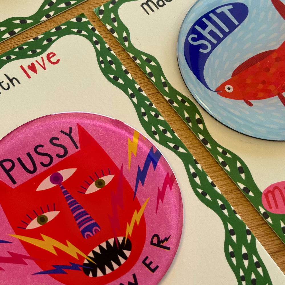 Fridge Magnet - Pussy Power